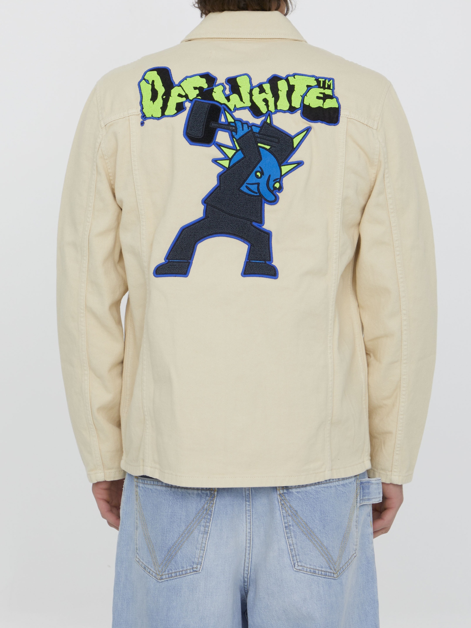 [Off White] Shirts Long Sleeve SS23 OMYD046S23DEN003__0170