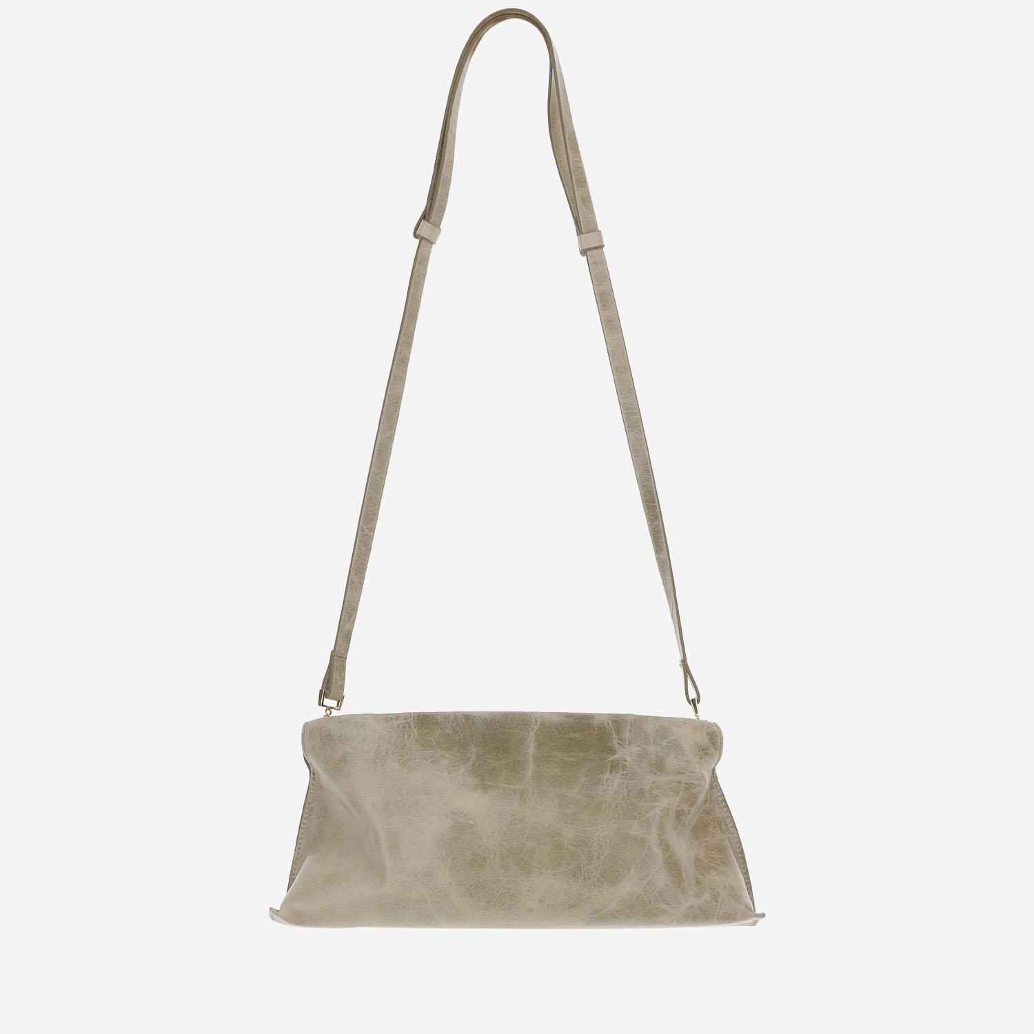 [Benedetta Bruzziches] Shoulder bag SS26 LAURENBACALLLAMBSKINTOASTEDCOCONUT