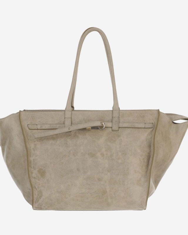 [Benedetta Bruzziches] Shoulder bag SS26 MAMEWEEKENDLAMBSKINTOASTEDCOCONUT