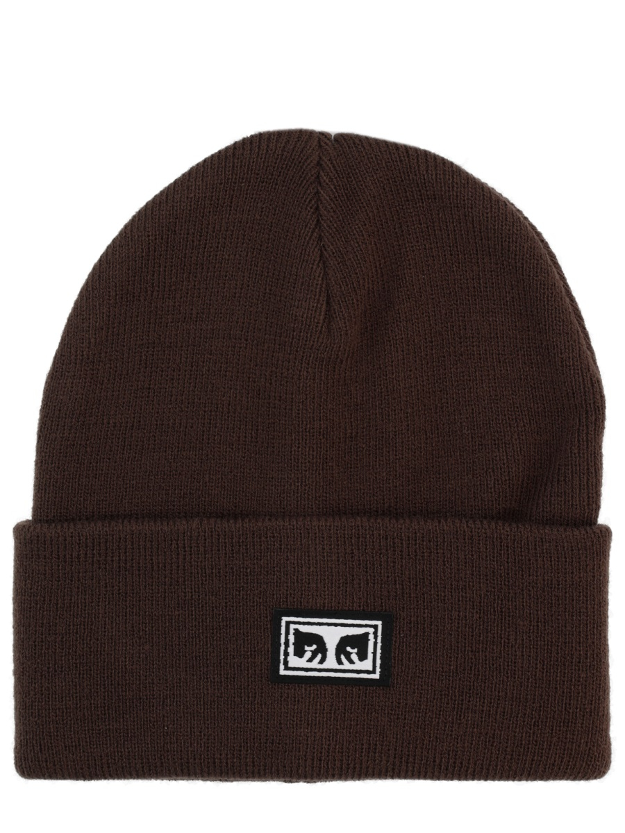 [OBEY] Beanie FW25 100030132_DARKBROWN
