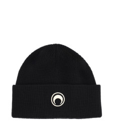 [MARINE SERRE] Beanie FW25 UHG012A_CKNI0033BK99