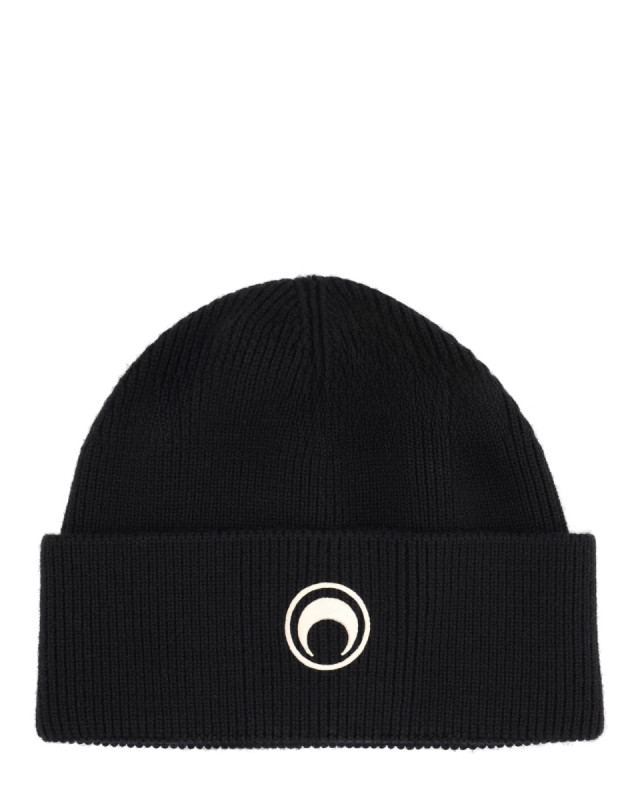 [MARINE SERRE] Beanie FW25 UHG012A_CKNI0033BK99