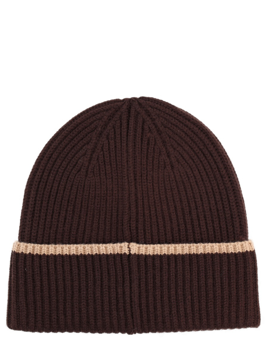 [DROLE DE MONSIEUR] Beanie FW25 BN104_WO007BROWN