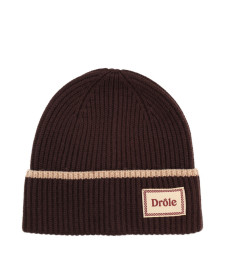 [DROLE DE MONSIEUR] Beanie FW25 BN104_WO007BROWN