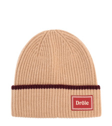 [DROLE DE MONSIEUR] Beanie FW25 BN104_WO007BEIGE