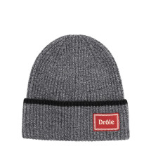 [DROLE DE MONSIEUR] Beanie FW25 BN104_WO007HEATHERGREY