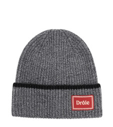 [DROLE DE MONSIEUR] Beanie FW25 BN104_WO007HEATHERGREY