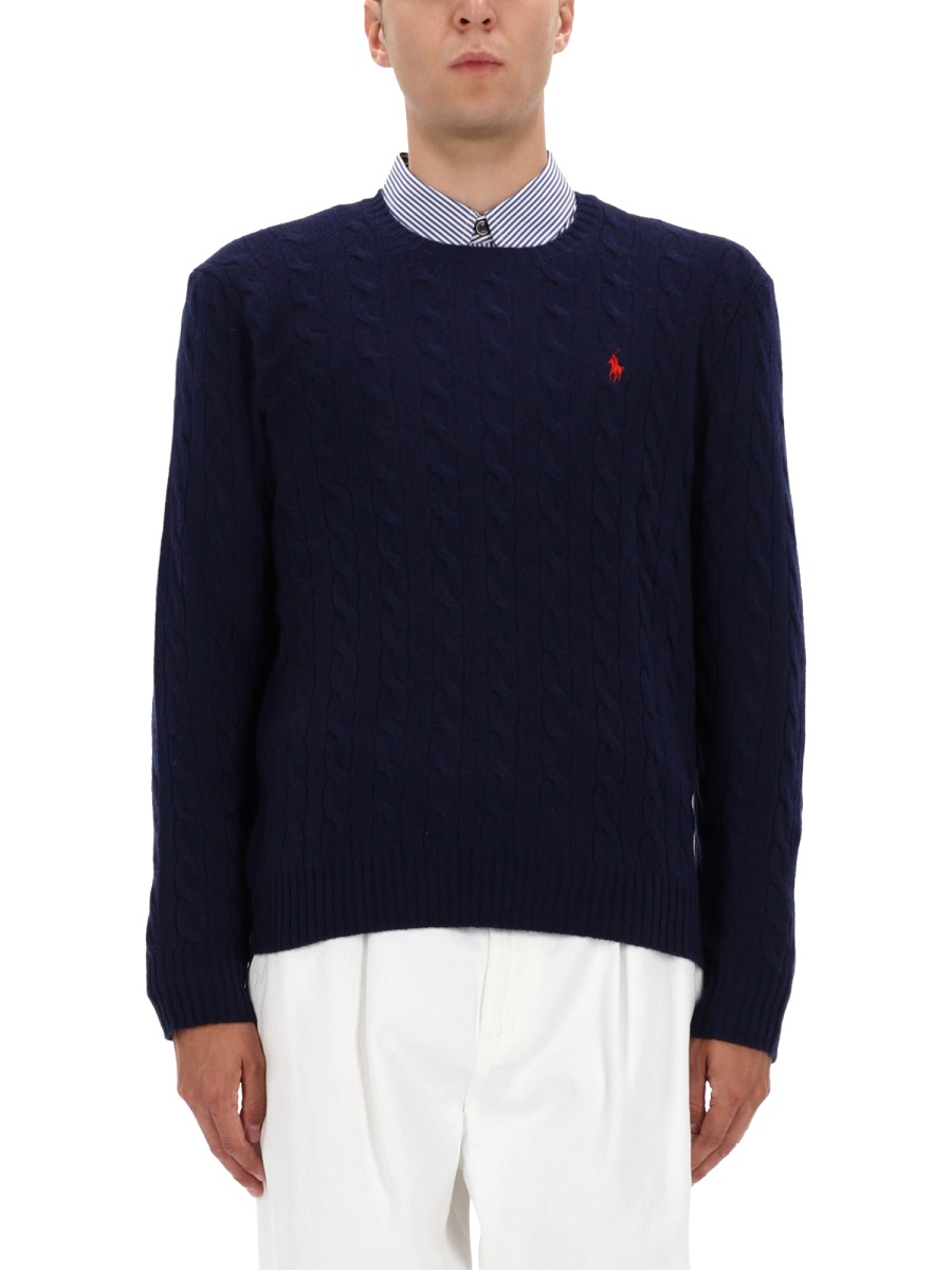 [Polo Ralph Lauren] Knitwear FW25 710876762_002HUNTERNAVY
