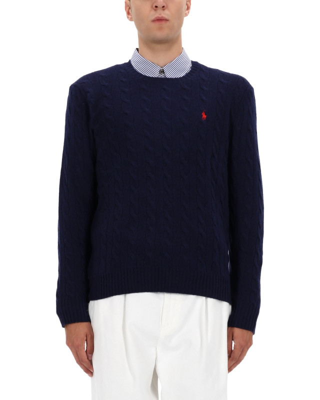 [Polo Ralph Lauren] Knitwear FW25 710876762_002HUNTERNAVY