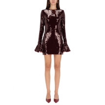 [Rotate Birger Christensen] Long sleeve dress FW25 1146142734_BCR13512734