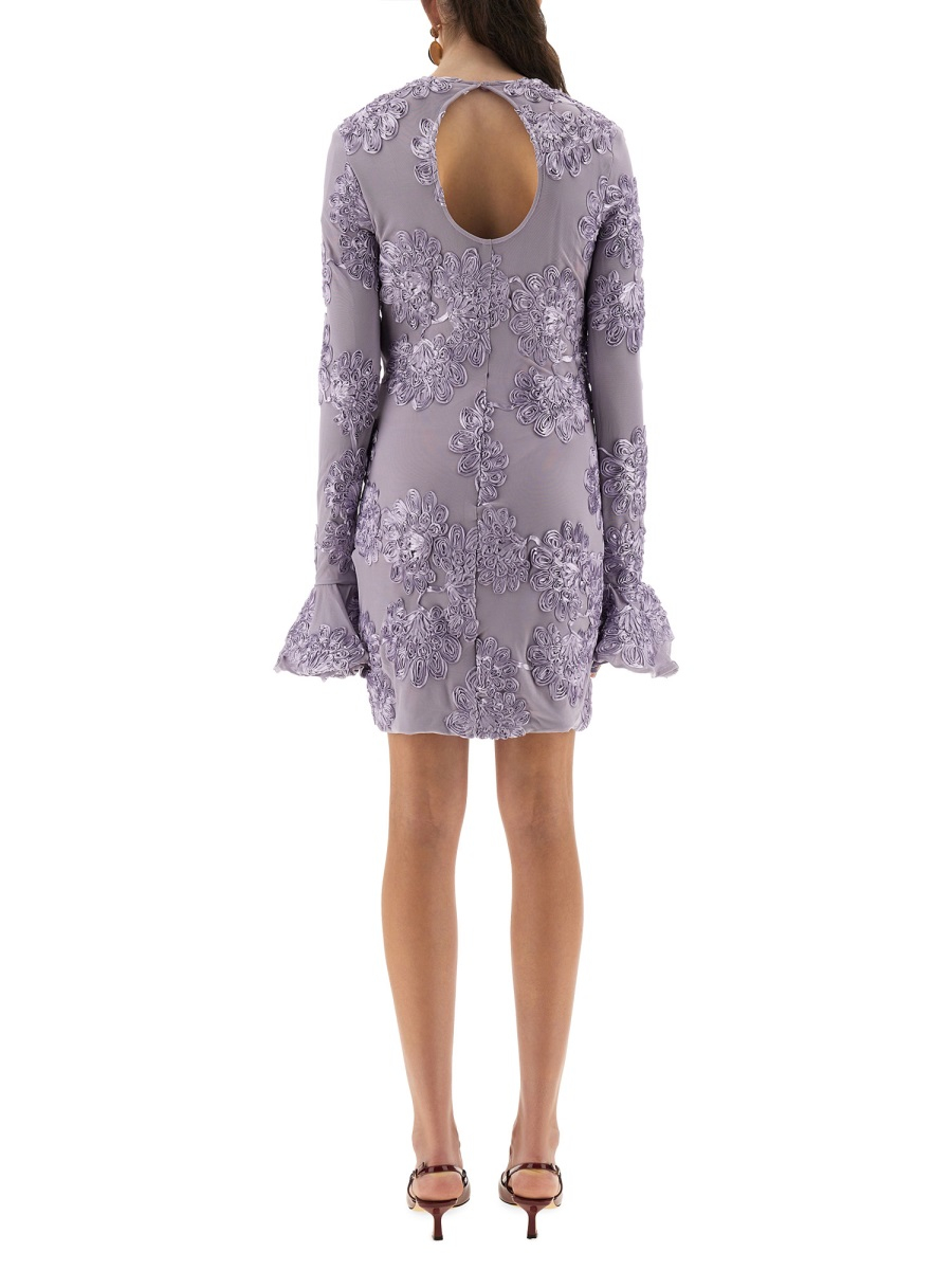[Rotate Birger Christensen] Long sleeve dress FW25 1142181429_BCR11401429
