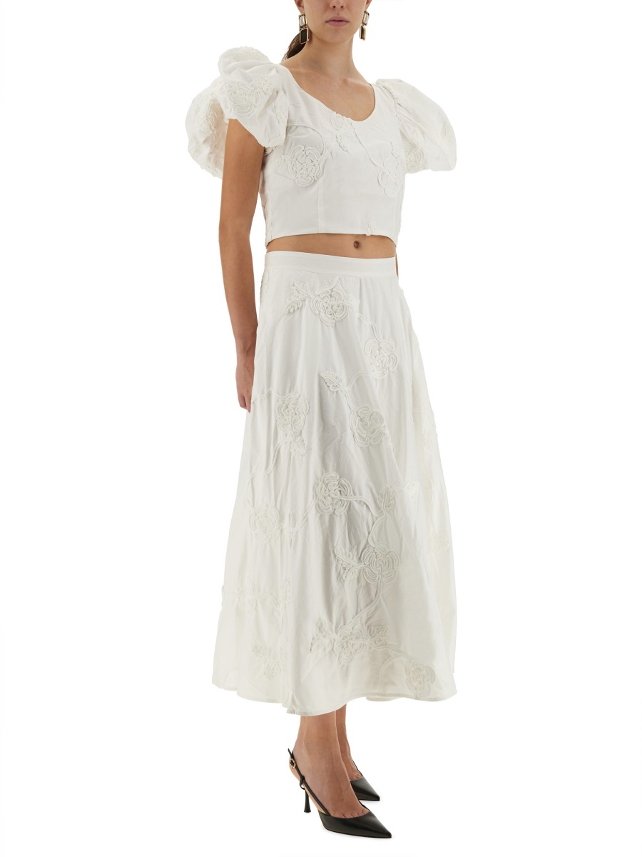 [Rotate Birger Christensen] Tank top FW25 114549400_BCR533400