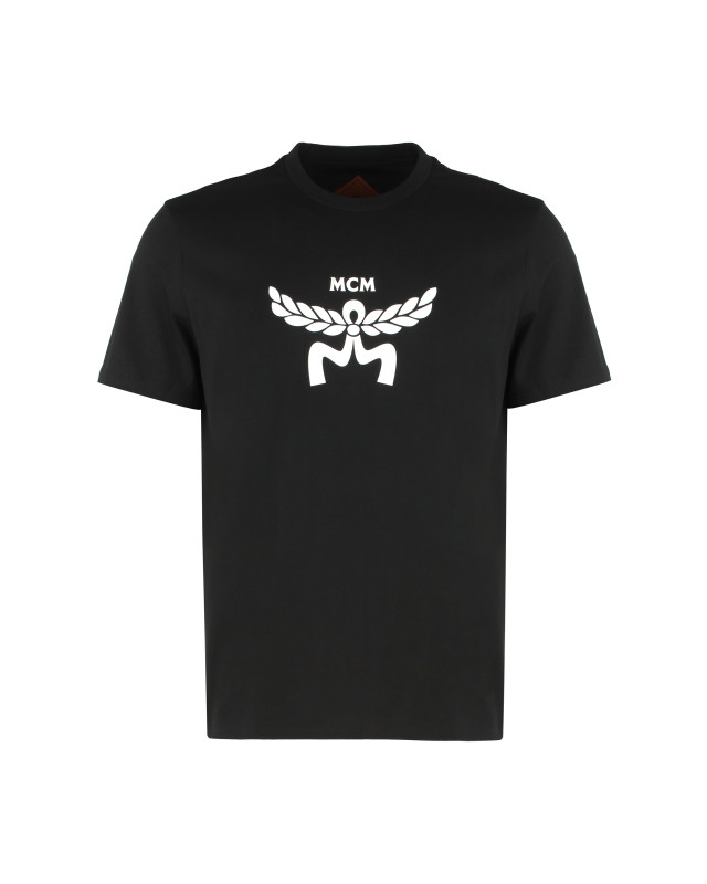 [MCM] T-shirts Short Sleeve SS25 MHTFSMM01_BK