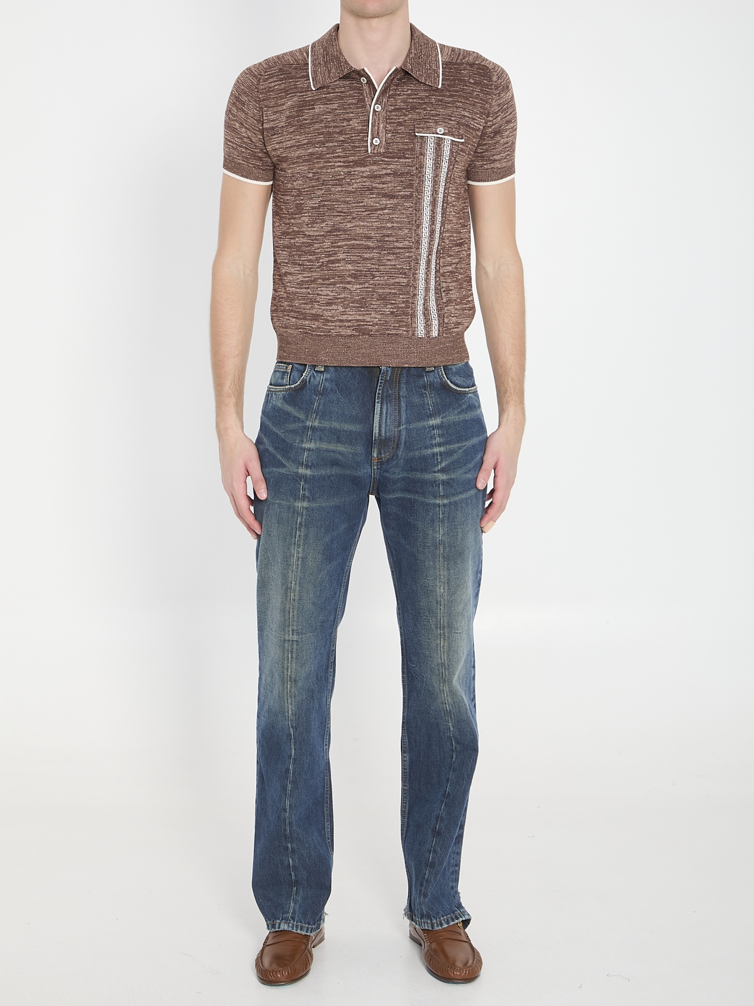 [Versace] T-shirts Short Sleeve SS26 1024448_1A17685_1N100