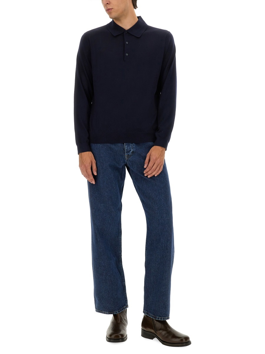 [Sunflower] Shirts Long Sleeve FW25 3062_NAVY
