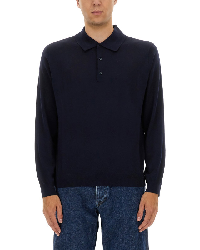 [Sunflower] Shirts Long Sleeve FW25 3062_NAVY