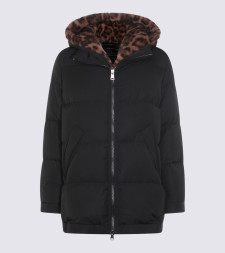 [LOU ANDREA] Fur Jacket FW25 YZ204050LUW5MAT2BLACK