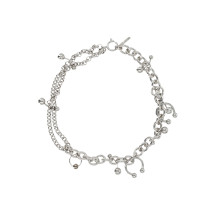 [JUSTINE CLENQUET] Brooch SS26 HOLLYNECKLACEPALLADIUM