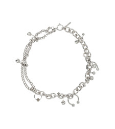 [JUSTINE CLENQUET] Brooch SS26 HOLLYNECKLACEPALLADIUM