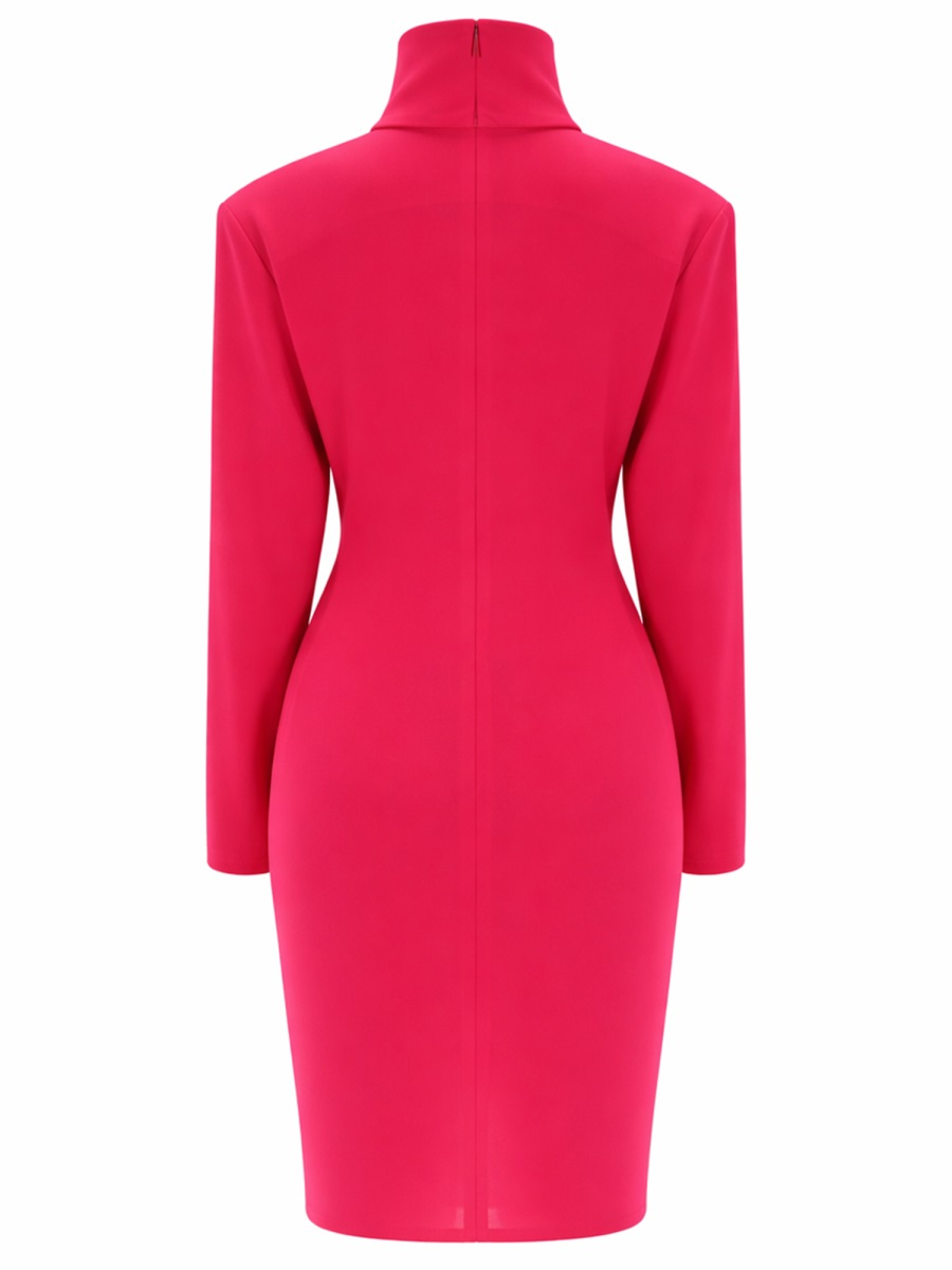 [Saint Laurent] Long sleeve dress FW25 849606_Y6I855244