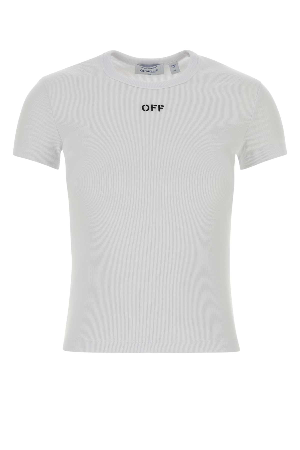 [Off White] T-shirts Short Sleeve SS26 2AA065C99JER005 0110
