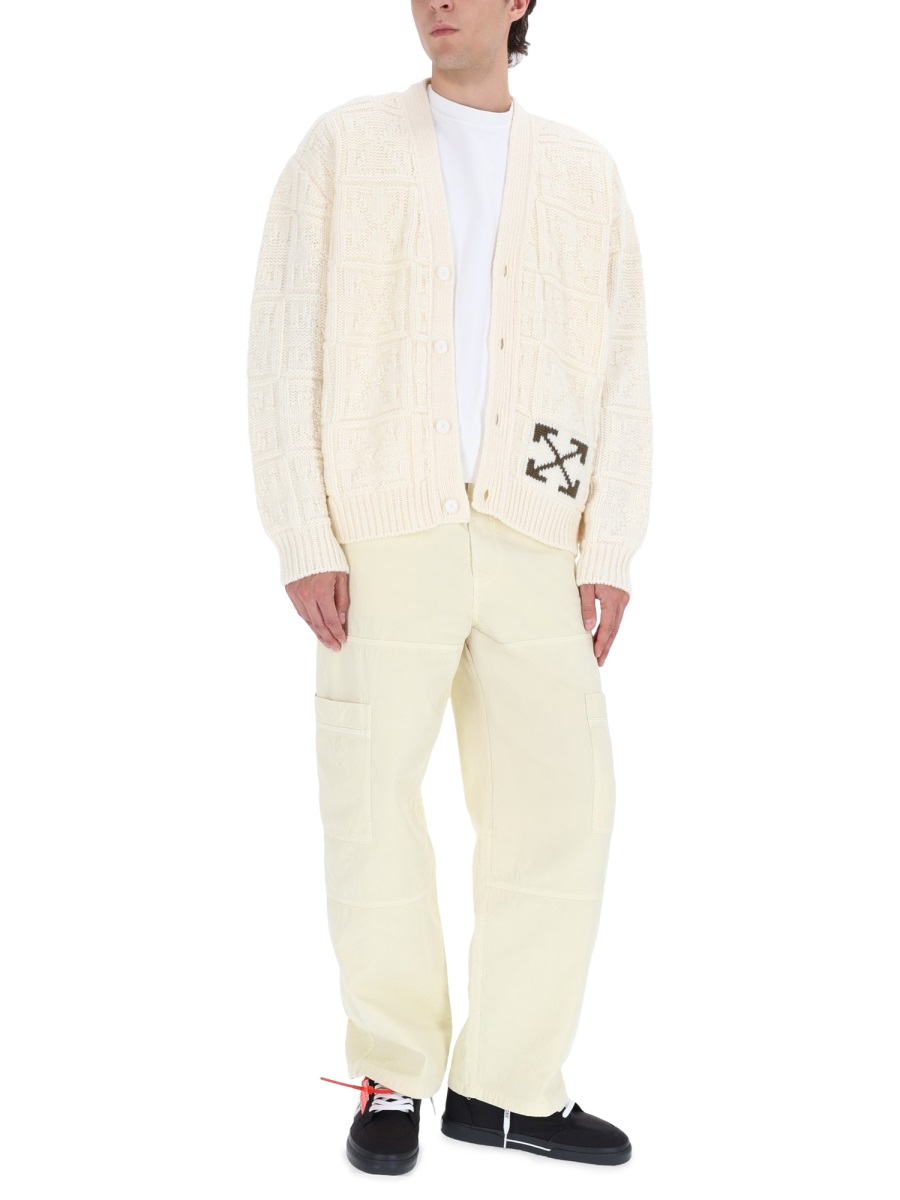 [Off-White] Trousers FW25 OMCF04E_F25FAB0011717