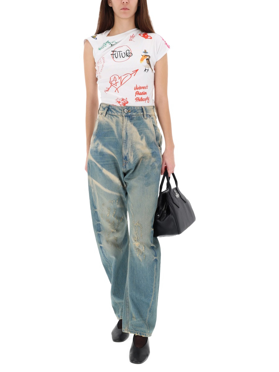 [Vivienne Westwood] Jeans FW25 39020012_W018AK311