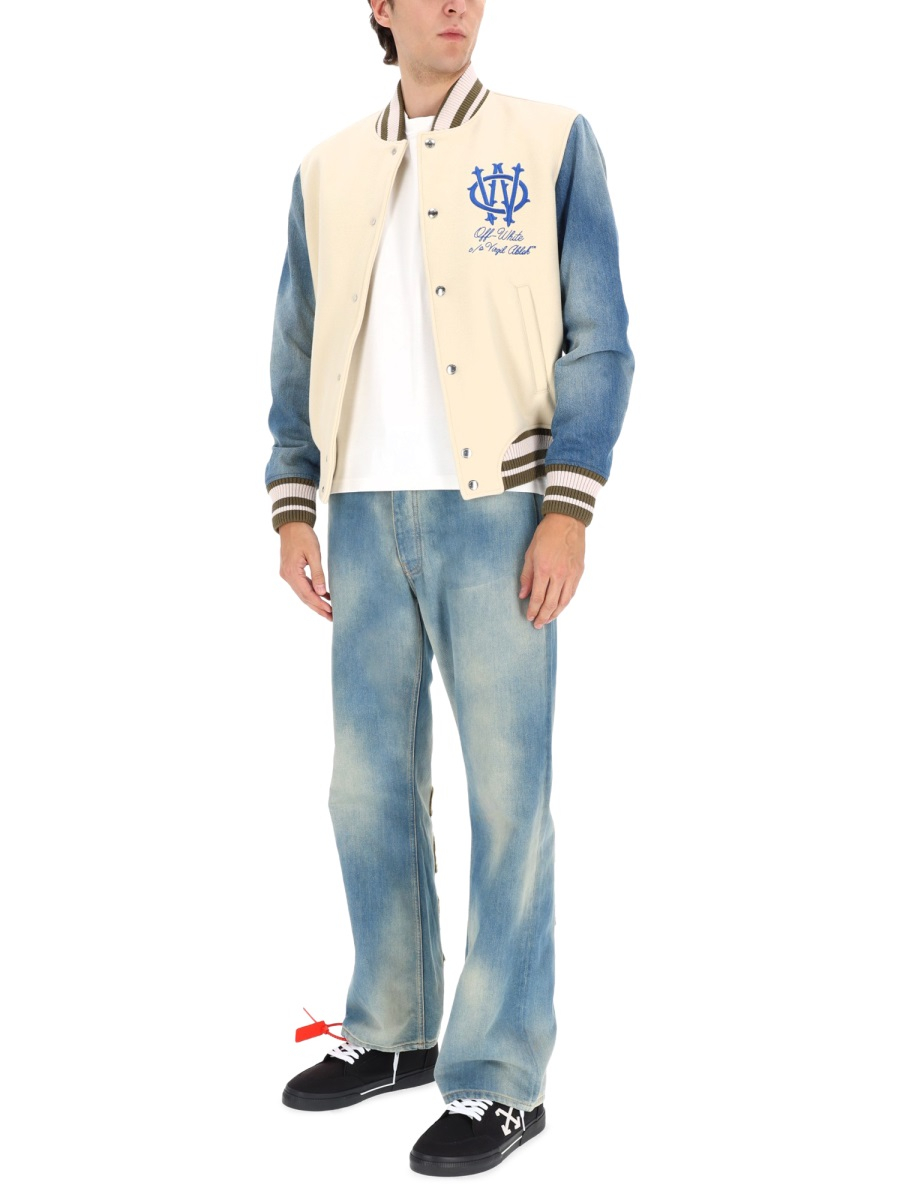 [Off-White] Bomber Jacket FW25 OMEH053_F25FAB0041746