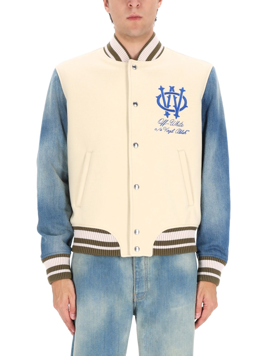 [Off-White] Bomber Jacket FW25 OMEH053_F25FAB0041746