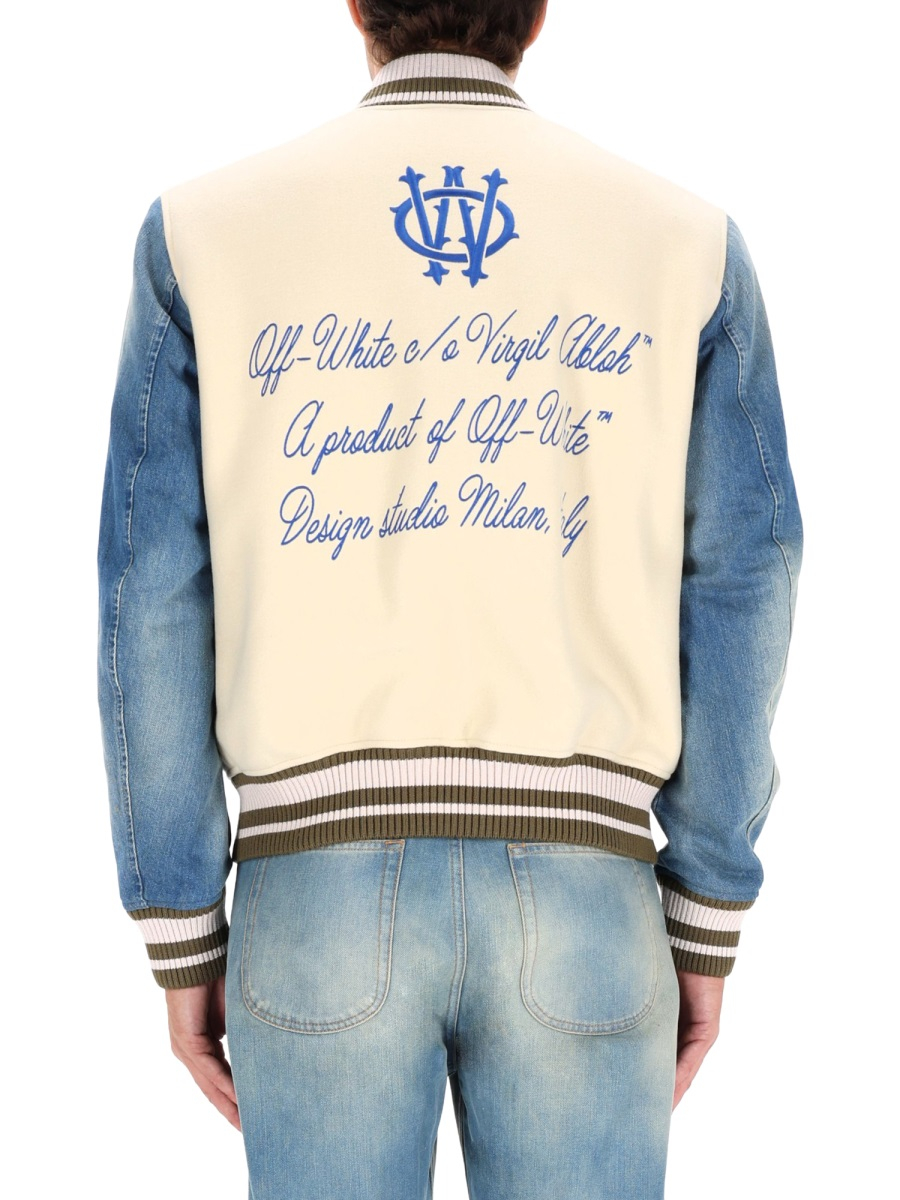 [Off-White] Bomber Jacket FW25 OMEH053_F25FAB0041746