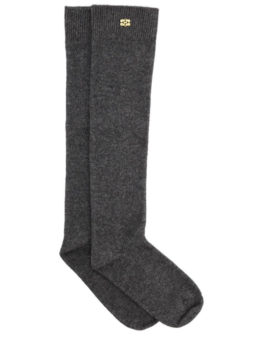 [GANNI] Socks FW25 A7214_252