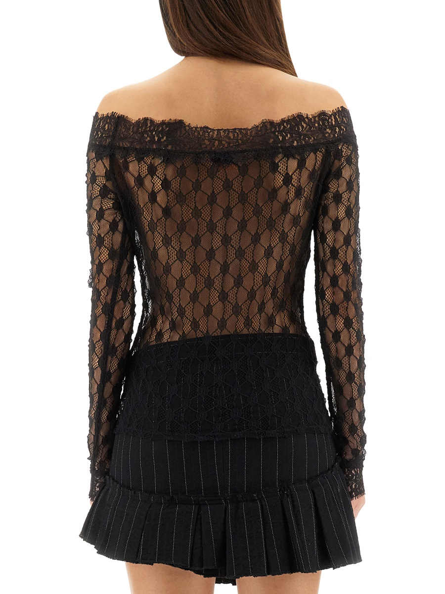 [Isabel Marant] T-shirts Long Sleeve FW25 HT0730FA_C4J06I01BK
