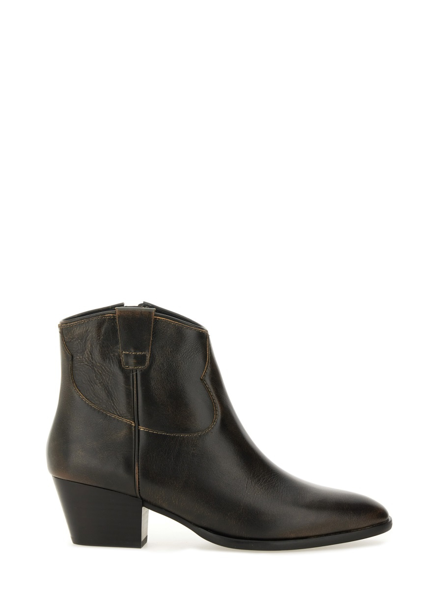 [ASH] Ankle Boots FW25 FAME07_BLACK