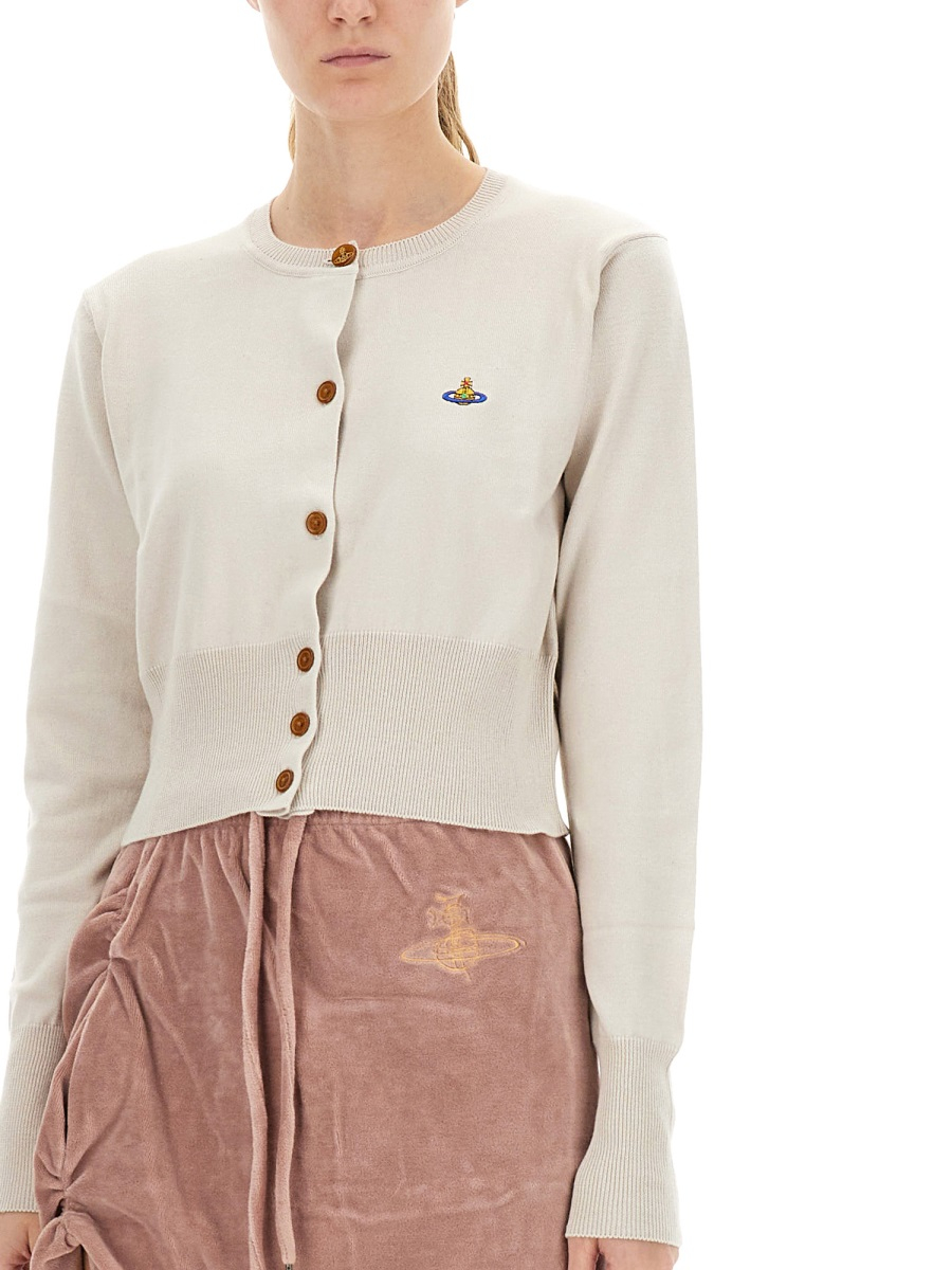 [Vivienne Westwood] Cardigan FW25 1803002U_Y001VA402