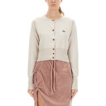 [Vivienne Westwood] Cardigan FW25 1803002U_Y001VA402