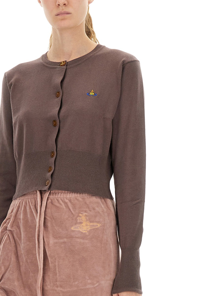[Vivienne Westwood] Cardigan FW25 1803002U_Y001VD408