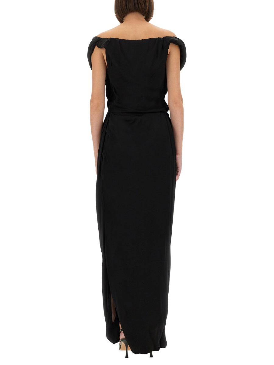 [Vivienne Westwood] Short sleeve dress FW25 1101039N_W012YN401