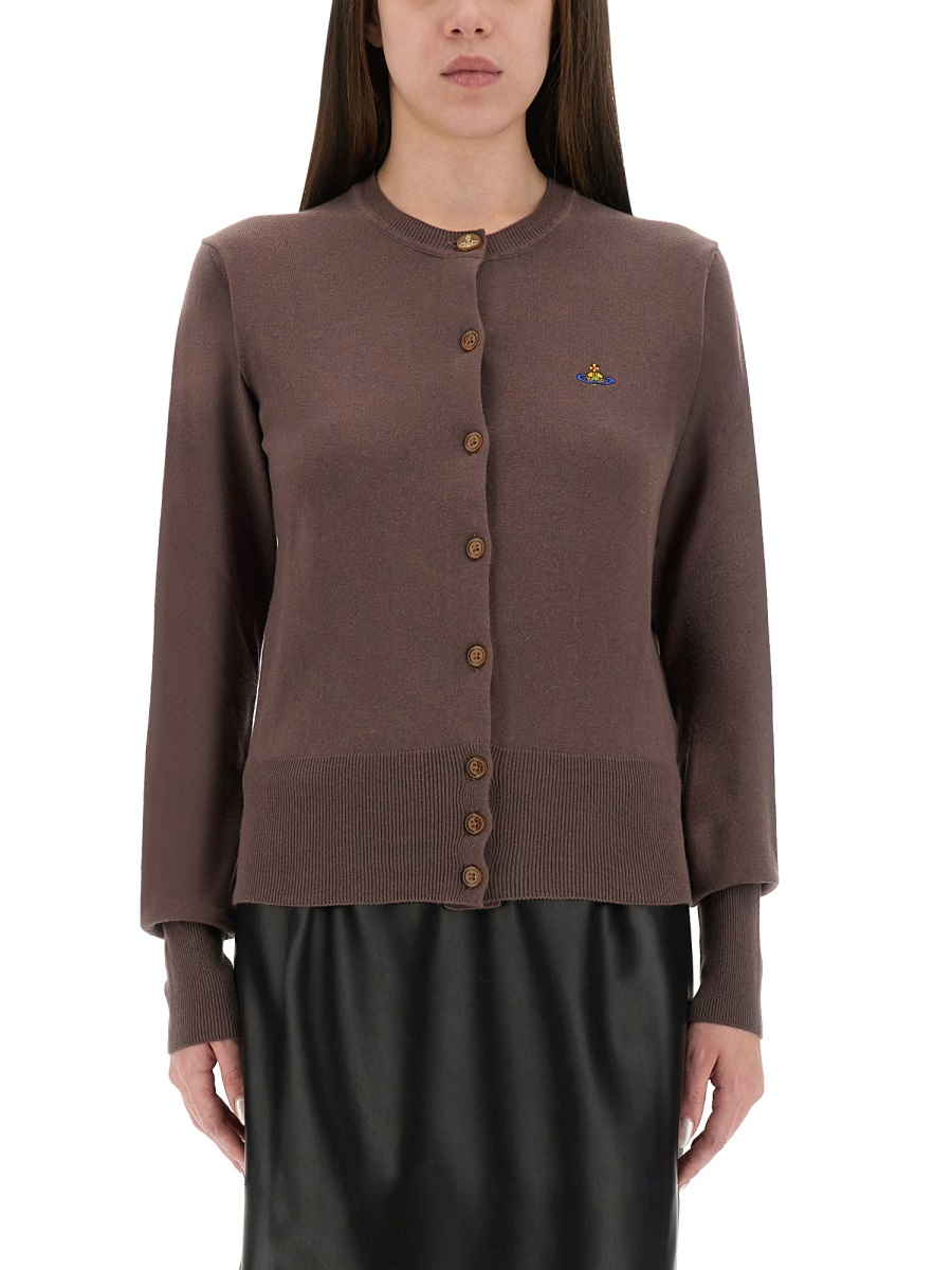 [Vivienne Westwood] Cardigan FW25 1803002P_Y001VD408