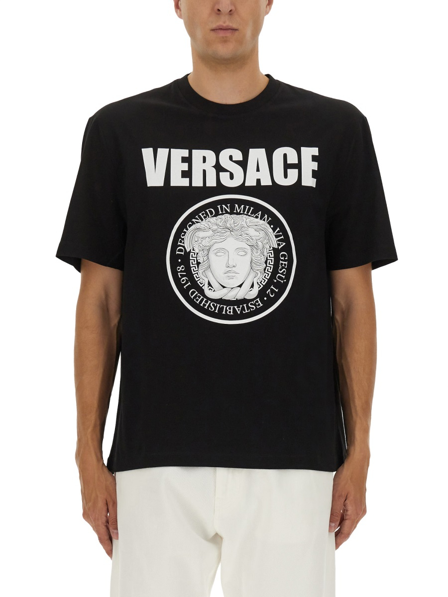 [Versace] T-shirts Short Sleeve FW25 1013302_1A150831B000