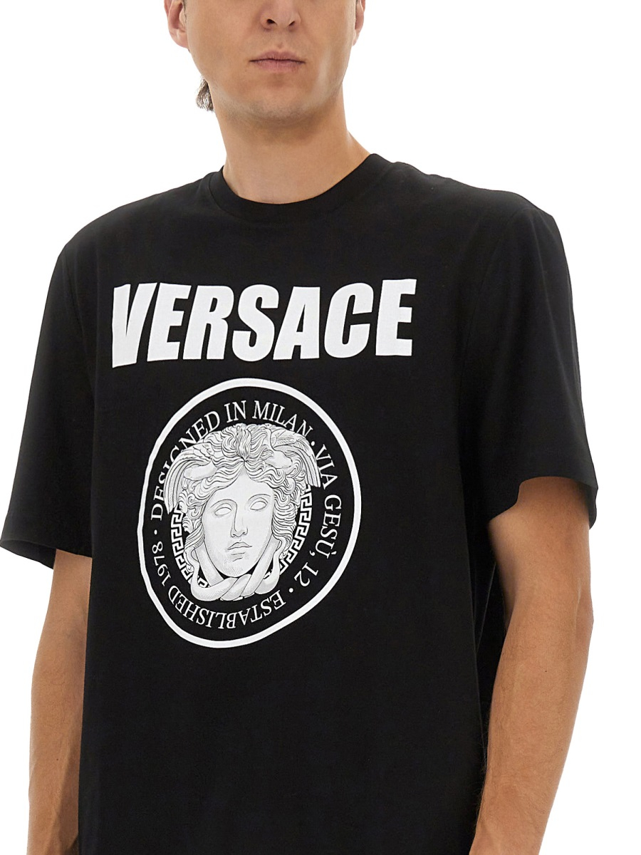 [Versace] T-shirts Short Sleeve FW25 1013302_1A150831B000