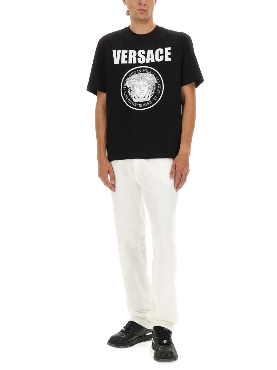 [Versace] T-shirts Short Sleeve FW25 1013302_1A150831B000