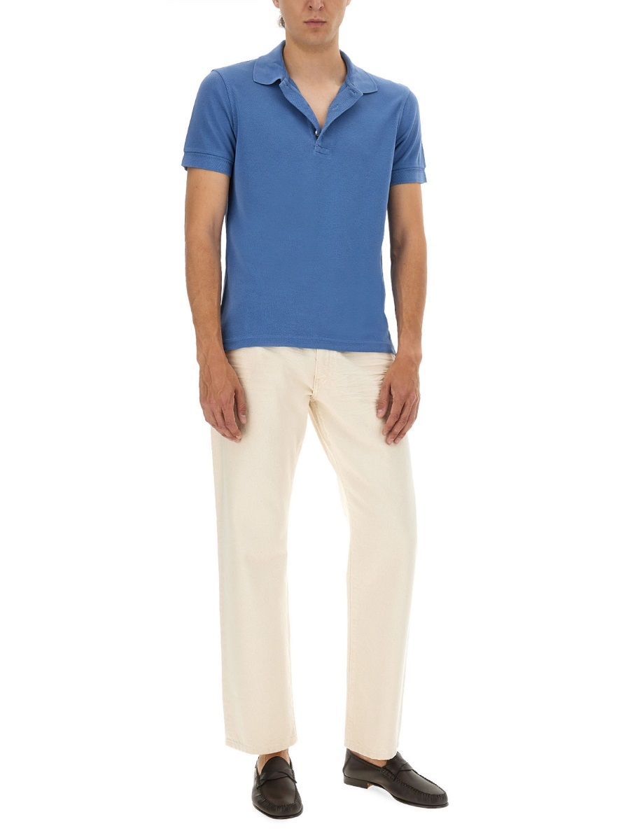 [Tom Ford] T-shirts Short Sleeve FW25 JPS011_JMT013HB284
