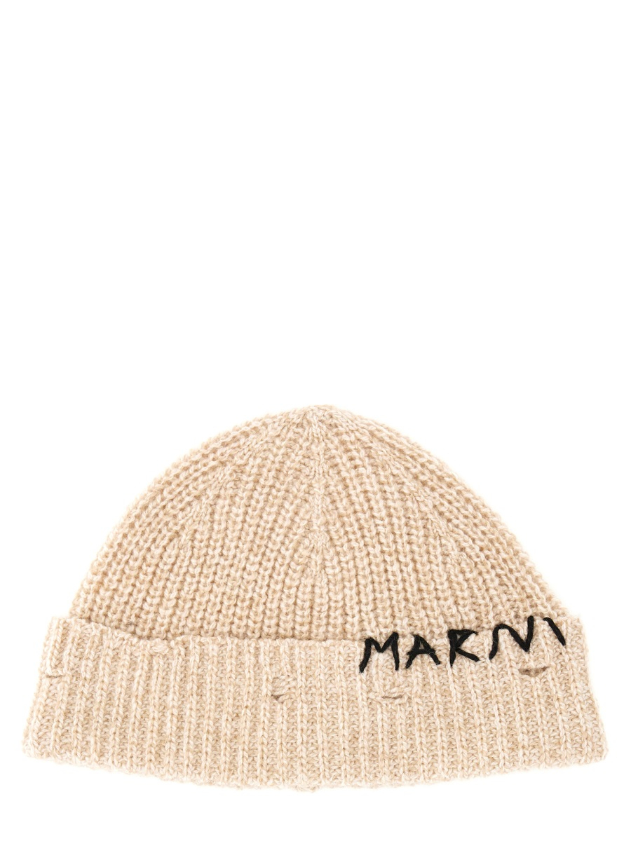 [Marni] Beanie FW25 CLMC0173Q0_UFH30100W23