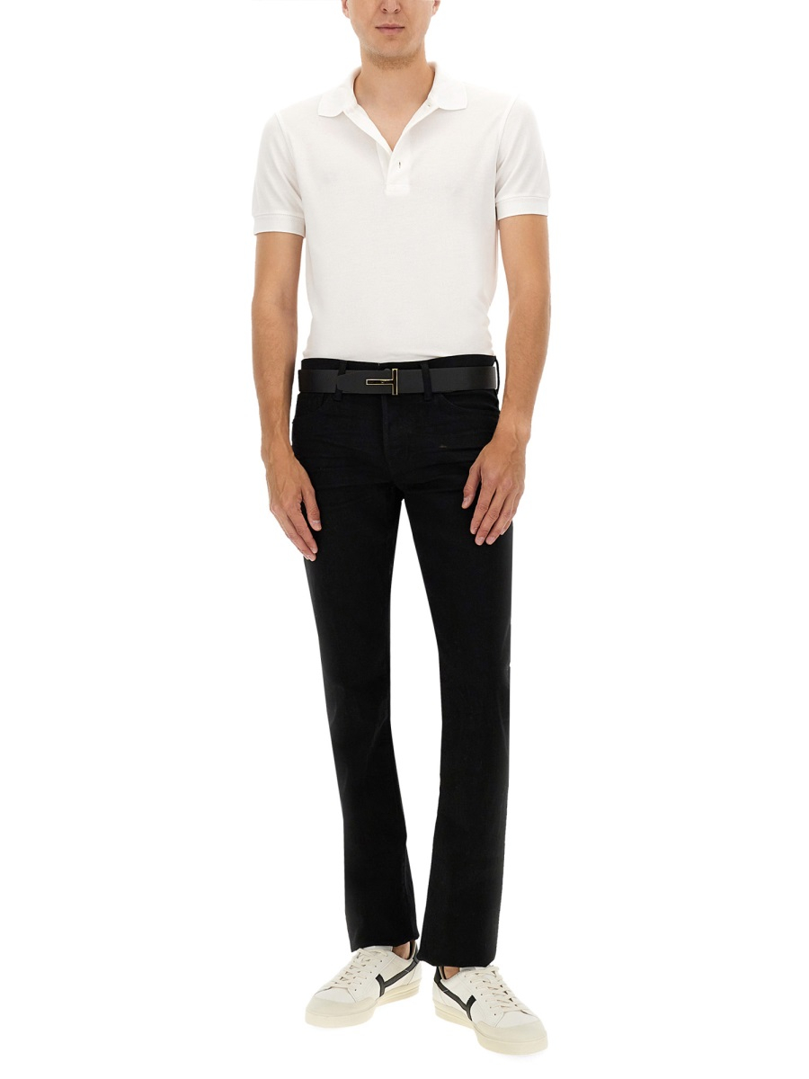[Tom Ford] T-shirts Short Sleeve FW25 JPS011_JMT013AW002