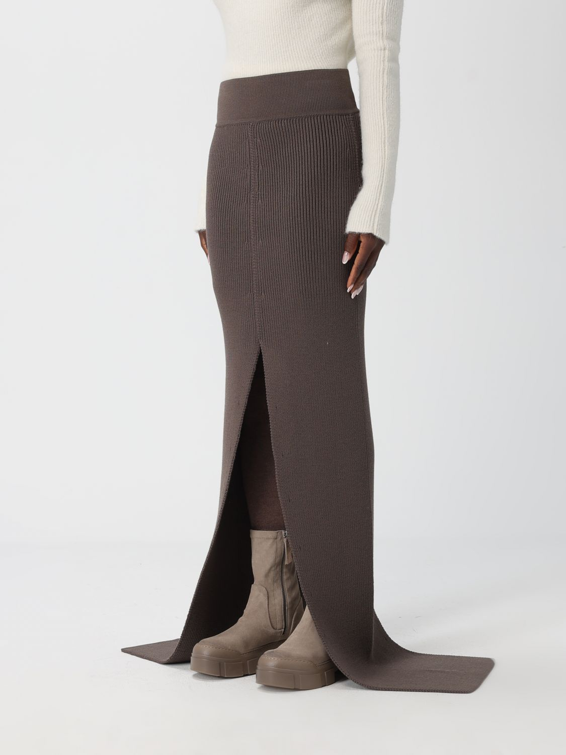 [Rick Owens] Long skirt FW25 RO02E4672KWVH 78