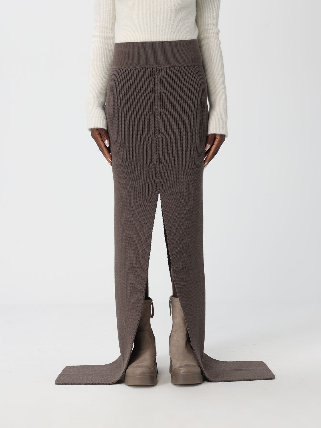 [Rick Owens] Long skirt FW25 RO02E4672KWVH 78