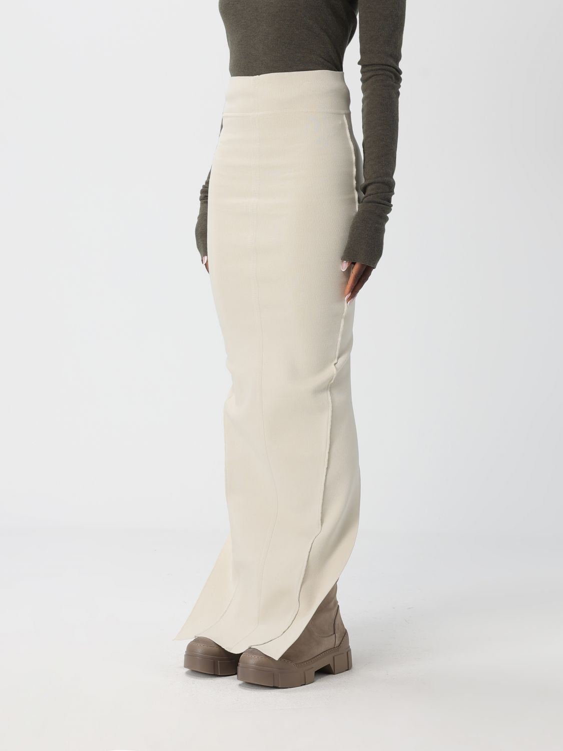 [Rick Owens] Long skirt FW25 RP01E7694KST 41