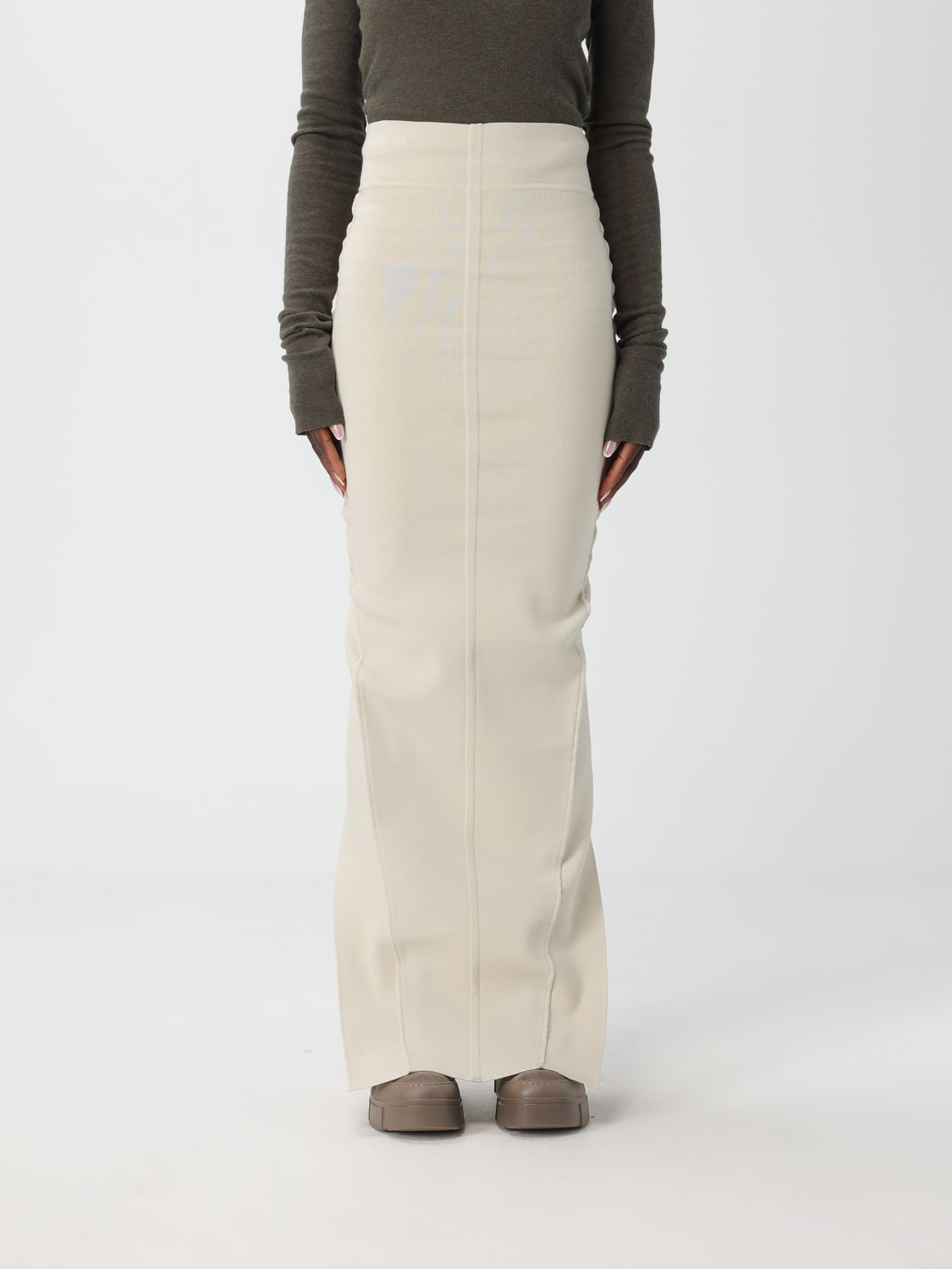 [Rick Owens] Long skirt FW25 RP01E7694KST 41