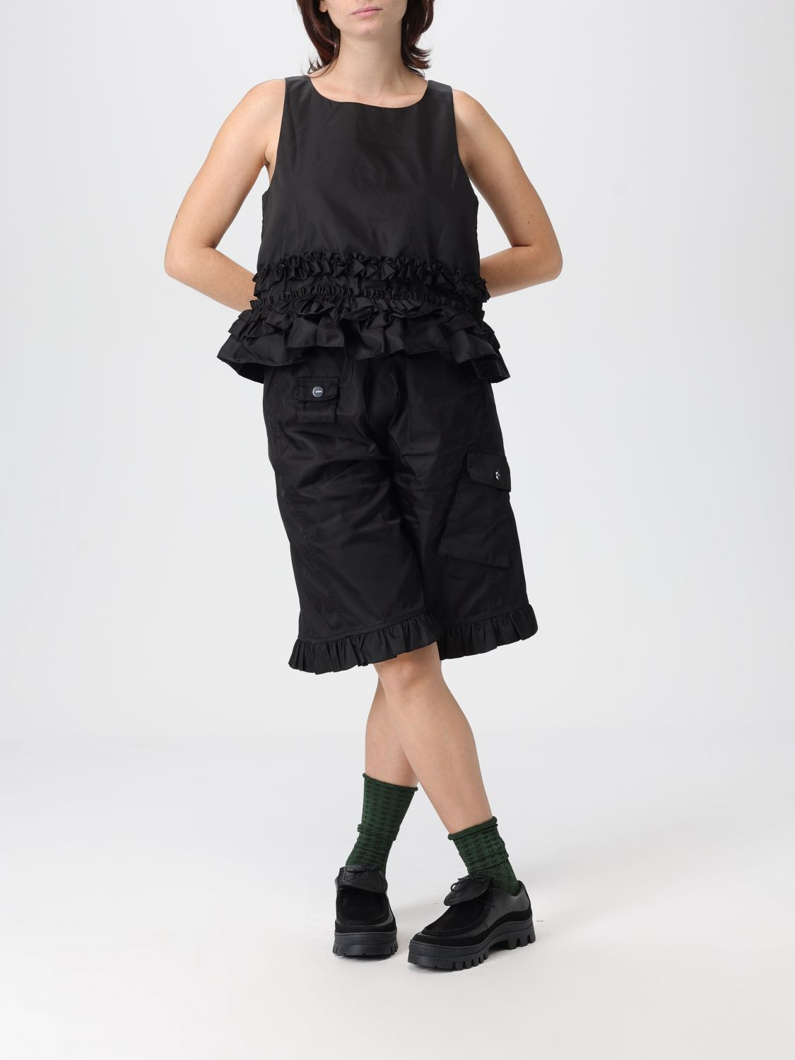 [GANNI] Tank top FW25 W0564 099