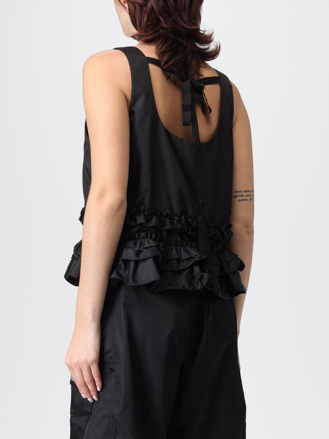 [GANNI] Tank top FW25 W0564 099